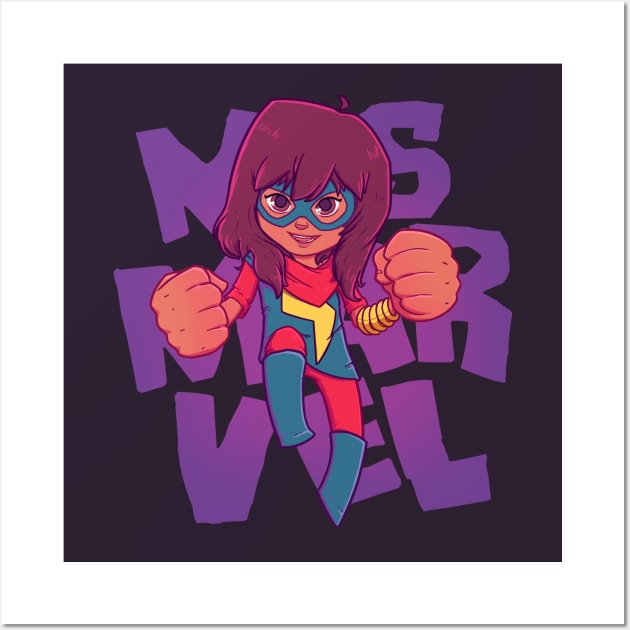 Miss Marvel Wall Art by Susto